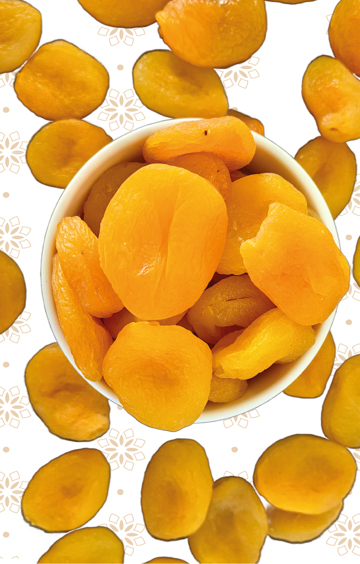 Dried Apricots One Kg مشمش مجفف