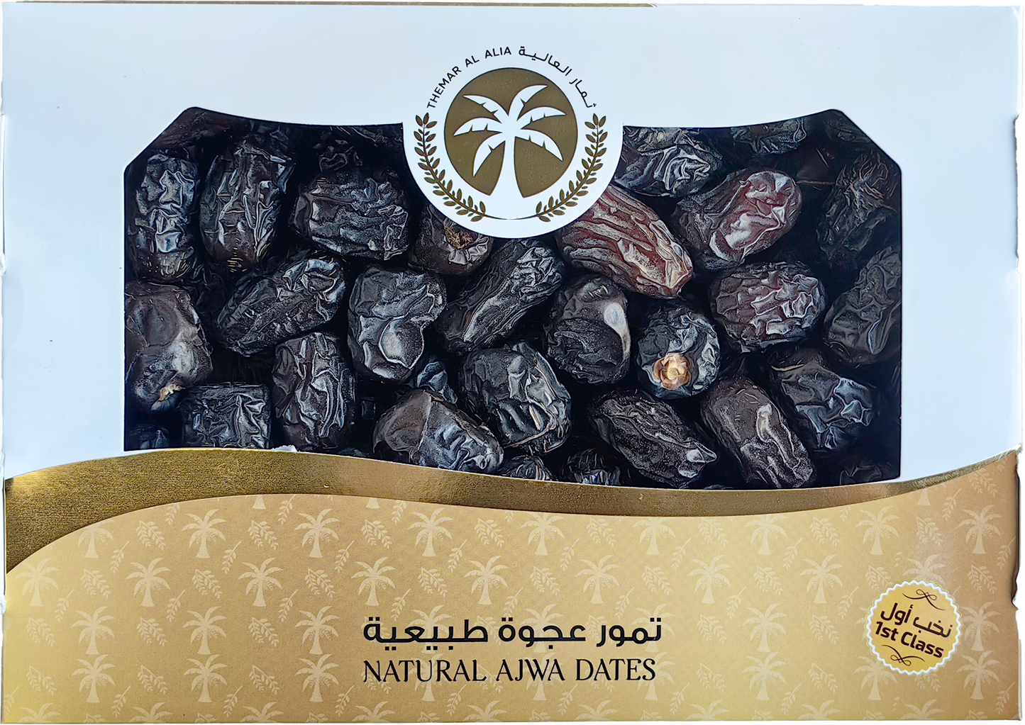 Ajwa Dates VIP  1 Kg عجوة المدينة المنورة الفاخرة